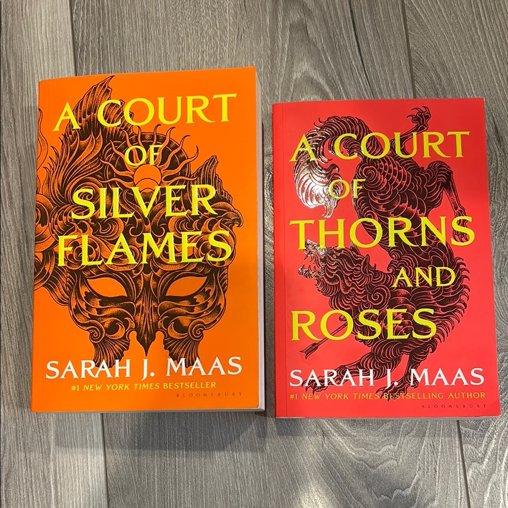 A Court of Silver Flames and Thorns and Roses Books